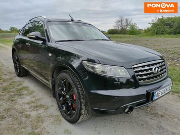 Infiniti FX 45, 2008, Газ пропан-бутан / Бензин, 4.5 л., 182 тис. км, Позашляховик / Кросовер, Чорний, Полтава Cars-Pr-269610 фото