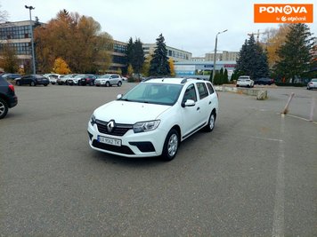 Renault Logan, 2018, Дизель, 1.46 л., 212 тис. км, Універсал, Білий, Київ Cars-Pr-273990 фото