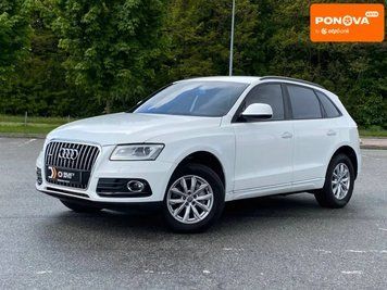 Audi Q5, 2014 г., Бензин, 152 тыс. км, Внедорожник / Кроссовер, Белый, Львов AT-10400480 фото
