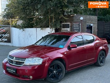 Dodge Avenger, 2008, Газ пропан-бутан / Бензин, 2.36 л., 183 тис. км, Седан, Червоний, Одеса 206478 фото