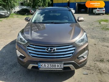 Hyundai Grand Santa Fe, 2014, Дизель, 2.2 л., 210 тис. км, Позашляховик / Кросовер, Коричневий, Київ Cars-Pr-170835 фото