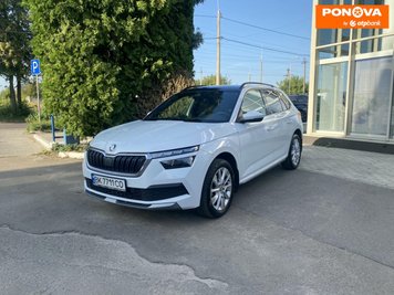 Skoda Kamiq, 2021, Бензин, 1.5 л., 84 тис. км, Позашляховик / Кросовер, Білий, Рівне 193667 фото