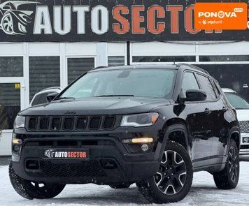 Jeep Compass, 2020 г., Бензин, 74 тыс. км, Внедорожник / Кроссовер, Чорный, Харьков AT-10412696 фото