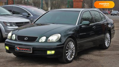 Lexus GS, 1998, Газ пропан-бутан / Бензин, 3 л., 408 тис. км, Седан, Зелений, Одеса 20058 фото