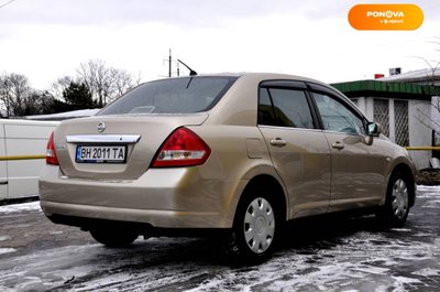 Nissan TIIDA, 2008, Бензин, 1.6 л., 130 тыс. км, Седан, Бежевый, Львов 12276 фото