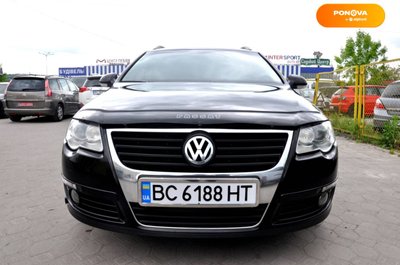 Volkswagen Passat, 2008, Дизель, 1.97 л., 299 тыс. км, Универсал, Чорный, Львов 46231 фото