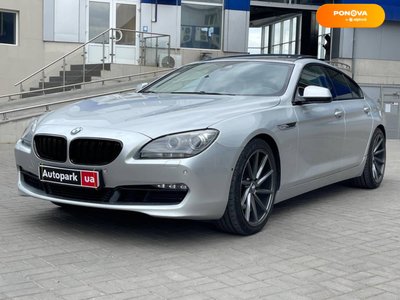 BMW 6 Series, 2014, Дизель, 3 л., 165 тис. км, Купе, Сірий, Одеса 46447 фото