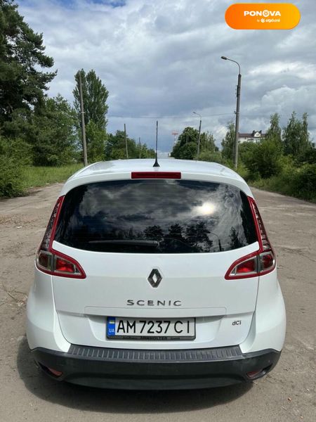 Renault Scenic, 2010, Дизель, 1.5 л., 312 тис. км, Мінівен, Білий, Житомир Cars-Pr-67015 фото