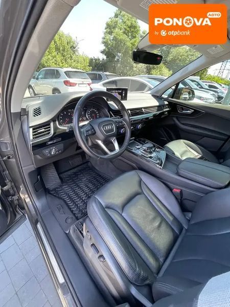 Audi Q7, 2018 р., Бензин, 103 тис. км, Позашляховик / Кросовер, Сірий, Львів AT-10401799 фото