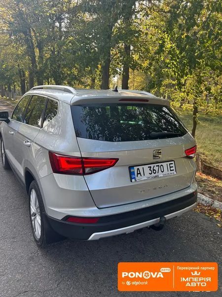 SEAT Ateca, 2018 г., Дизель, 115 тыс. км, Внедорожник / Кроссовер, Серый, Боярка AT-10431899 фото