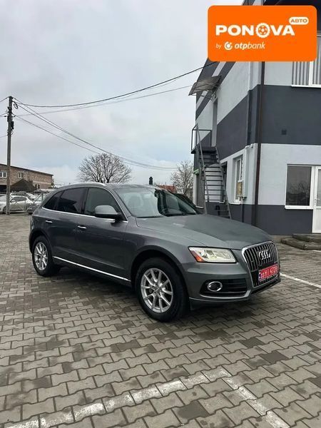 Audi Q5, 2014 р., Бензин, 223 тис. км, Позашляховик / Кросовер, Сірий, Луцьк AT-10405716 фото