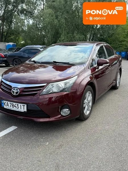 Toyota Avensis, 2012 г., Бензин, 160 тыс. км, Седан, Красный, Софіївська Борщагівка AT-10418998 фото