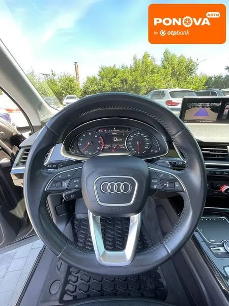 Audi Q7, 2018 р., Бензин, 103 тис. км, Позашляховик / Кросовер, Сірий, Львів AT-10401799 фото