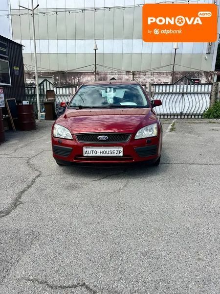 Ford Focus, 2005 р., Газ пропан-бутан / Бензин, 313 тис. км, Хетчбек, Червоний, Запоріжжя AT-10417817 фото