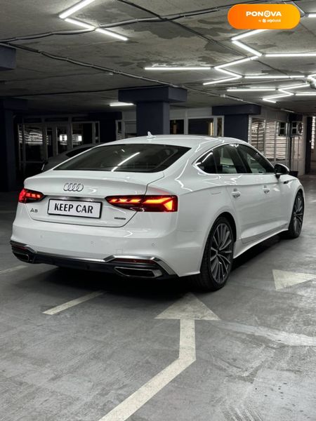 Audi A5, 2020, Бензин, 2 л., 28 тыс. км, Лифтбек, Белый, Одесса 110253 фото