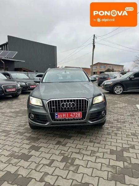 Audi Q5, 2014 р., Бензин, 223 тис. км, Позашляховик / Кросовер, Сірий, Луцьк AT-10405716 фото