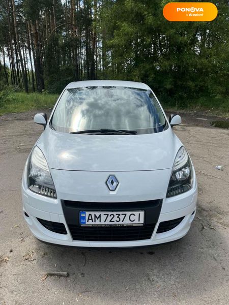 Renault Scenic, 2010, Дизель, 1.5 л., 312 тис. км, Мінівен, Білий, Житомир Cars-Pr-67015 фото