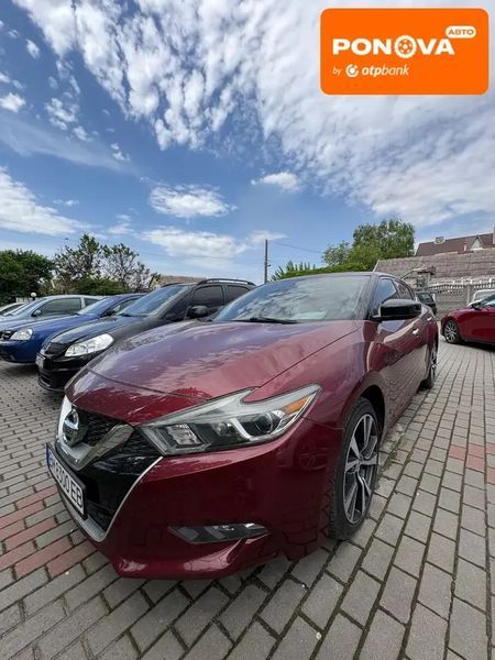 Nissan Maxima, 2016 р., Газ метан / Бензин, 140 тис. км, Седан, Червоний, Запоріжжя AT-10417722 фото