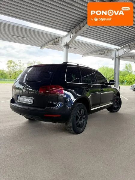 Volkswagen Touareg, 2002 р., Газ пропан-бутан / Бензин, 409 тис. км, Позашляховик / Кросовер, Чорний, Запоріжжя AT-10418415 фото