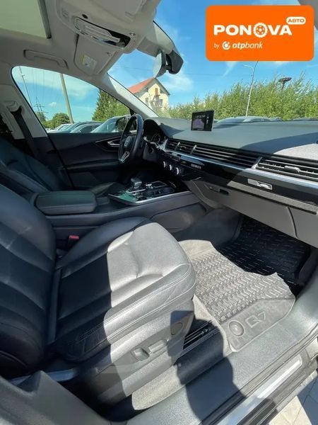 Audi Q7, 2018 р., Бензин, 103 тис. км, Позашляховик / Кросовер, Сірий, Львів AT-10401799 фото