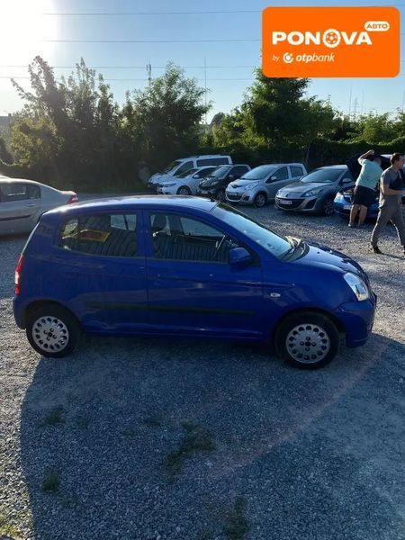 Kia Picanto, 2006 р., Бензин, 123 тис. км, Хетчбек, Синій, Дніпро (Дніпропетровськ) AT-10427800 фото