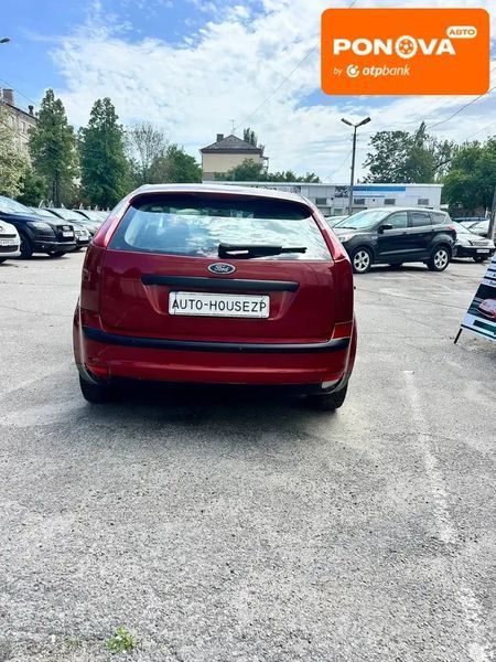 Ford Focus, 2005 р., Газ пропан-бутан / Бензин, 313 тис. км, Хетчбек, Червоний, Запоріжжя AT-10417817 фото