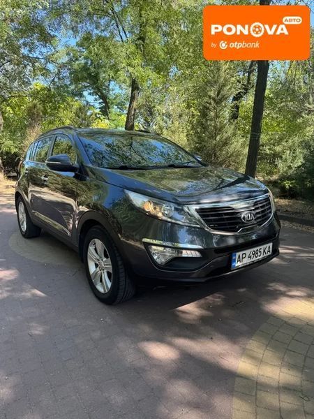 Kia Sportage, 2014 р., Дизель, 185 тис. км, Позашляховик / Кросовер, Сірий, Запоріжжя AT-10402622 фото