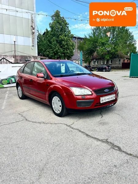 Ford Focus, 2005 р., Газ пропан-бутан / Бензин, 313 тис. км, Хетчбек, Червоний, Запоріжжя AT-10417817 фото