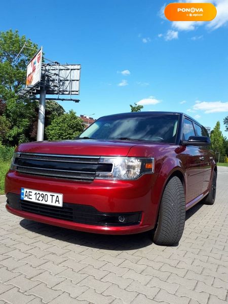 Ford Flex, 2018, Бензин, 3.5 л., 132 тыс. км, Внедорожник / Кроссовер, Красный, Днепр (Днепропетровск) Cars-Pr-57937 фото