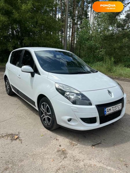 Renault Scenic, 2010, Дизель, 1.5 л., 312 тис. км, Мінівен, Білий, Житомир Cars-Pr-67015 фото