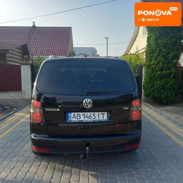 Volkswagen Touran, 2009 г., Дизель, 225 тыс. км, Минивен, Чорный, Гайсин AT-10402046 фото
