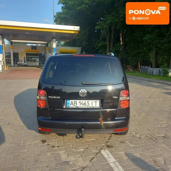 Volkswagen Touran, 2009 г., Дизель, 225 тыс. км, Минивен, Чорный, Гайсин AT-10402046 фото