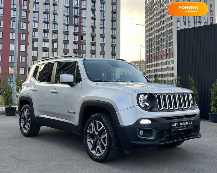 Jeep Renegade, 2017, Бензин, 2.36 л., 46 тис. км, Позашляховик / Кросовер, Сірий, Київ 110479 фото