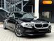 BMW 5 Series, 2018, Бензин, 2 л., 118 тис. км, Седан, Чорний, Львів 44219 фото 2