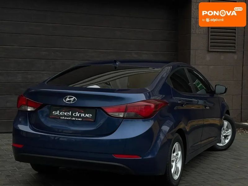 Hyundai Elantra, 2015 р., Бензин, 323 тис. км, Седан, Синій, Миколаїв AT-10411342 фото