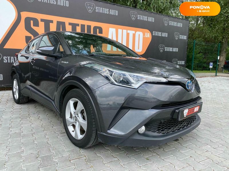 Toyota C-HR, 2019, Гібрид (HEV), 1.8 л., 128 тис. км, Позашляховик / Кросовер, Сірий, Хмельницький 99437 фото