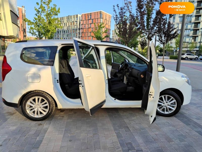 Dacia Lodgy, 2017, Дизель, 1.5 л., 237 тис. км, Мінівен, Білий, Київ 48047 фото