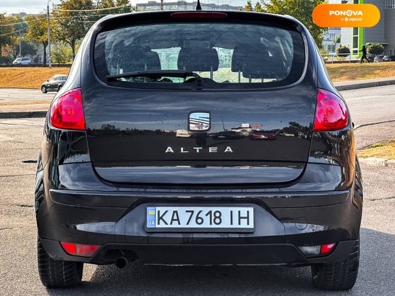 SEAT Altea, 2008, Газ пропан-бутан / Бензин, 1.39 л., 196 тыс. км, Минивен, Чорный, Кривой Рог 8363 фото