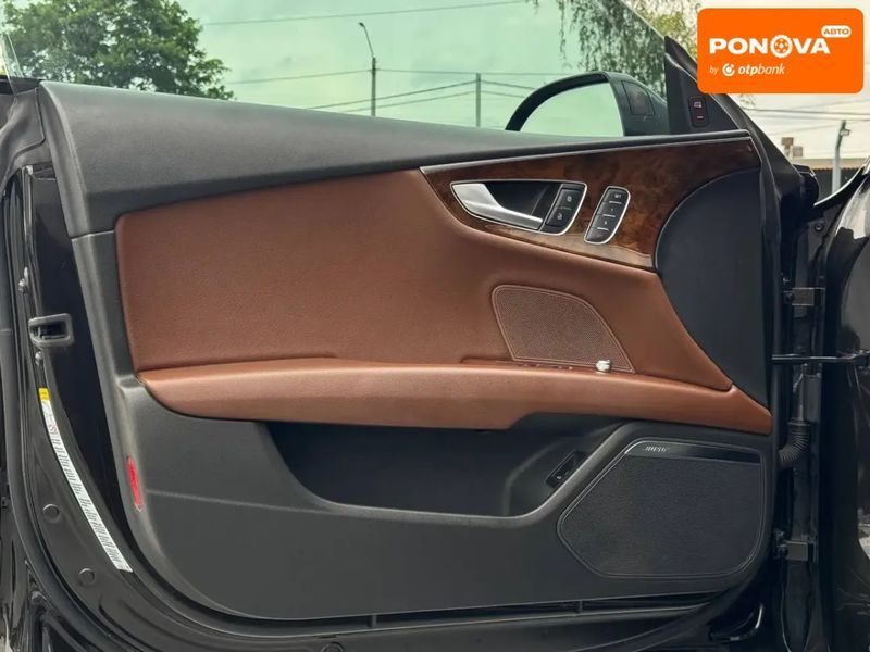 Audi A7 Sportback, 2014 р., Дизель, 224 тис. км, Ліфтбек, Чорний, Рівне AT-10417928 фото