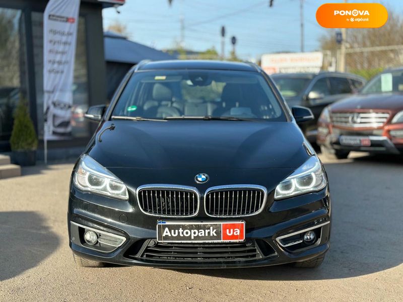 BMW 2 Series Gran Tourer, 2016, Дизель, 2 л., 213 тис. км, Мікровен, Чорний, Вінниця 34728 фото