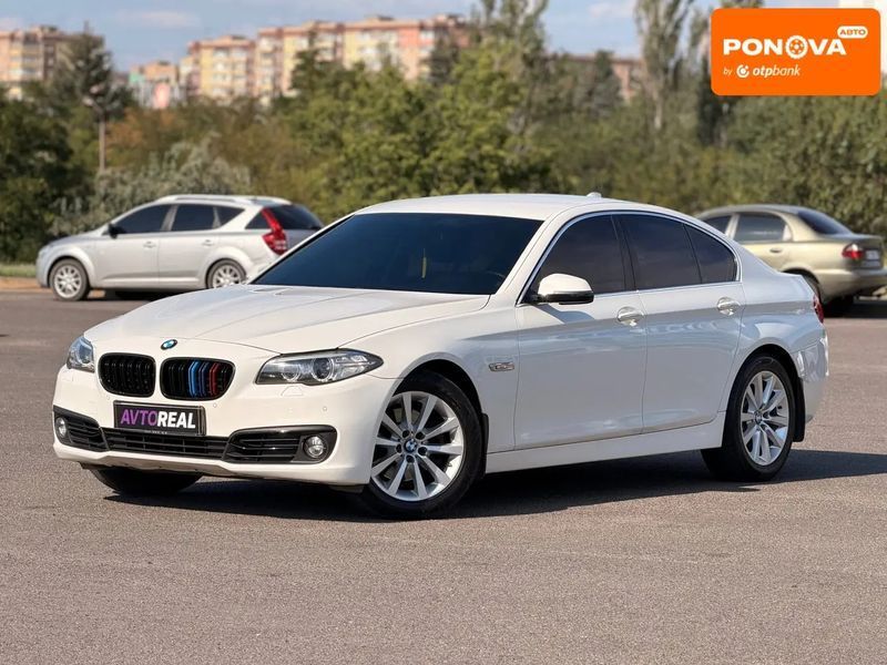 BMW 5 Series, 2015 р., Дизель, 180 тис. км, Седан, Білий, Кривий Ріг AT-10425778 фото