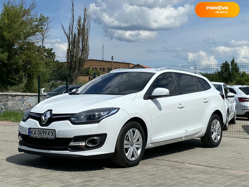 Renault Megane, 2016, Дизель, 1.46 л., 257 тыс. км, Универсал, Белый, Бердичев 110836 фото