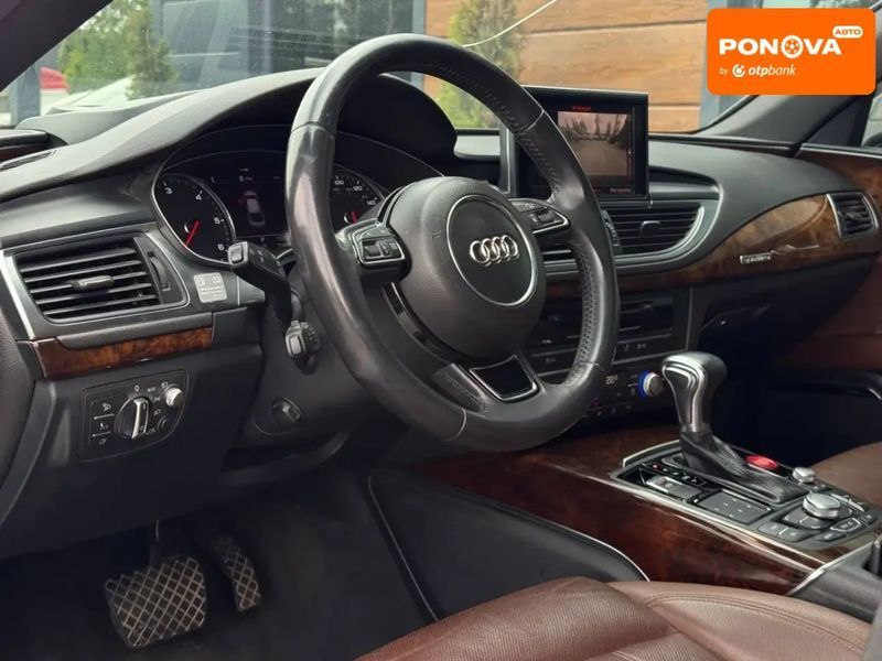Audi A7 Sportback, 2014 р., Дизель, 224 тис. км, Ліфтбек, Чорний, Рівне AT-10417928 фото
