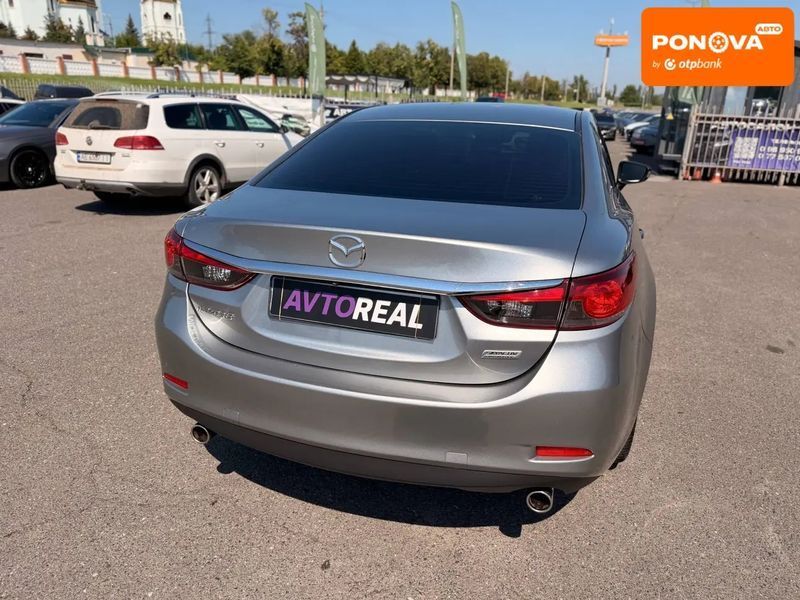 Mazda 6, 2014 р., Бензин, 187 тис. км, Седан, Сірий, Кривий Ріг AT-10425827 фото