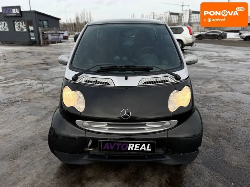 Smart Fortwo, 2004 р., Бензин, 331 тис. км, Хетчбек, Чорний, Кривий Ріг AT-10408624 фото