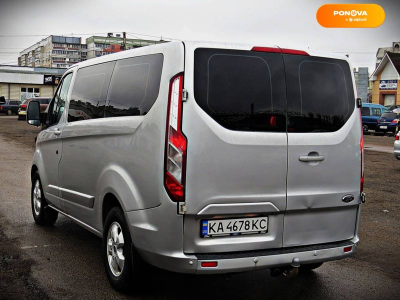 Ford Transit Custom, 2017, Дизель, 2 л., 177 тис. км, Мінівен, Сірий, Черкаси 14611 фото