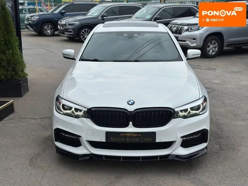 BMW 5 Series, 2018 г., Бензин, 99 тыс. км, Седан, Белый, Харьков AT-10403406 фото