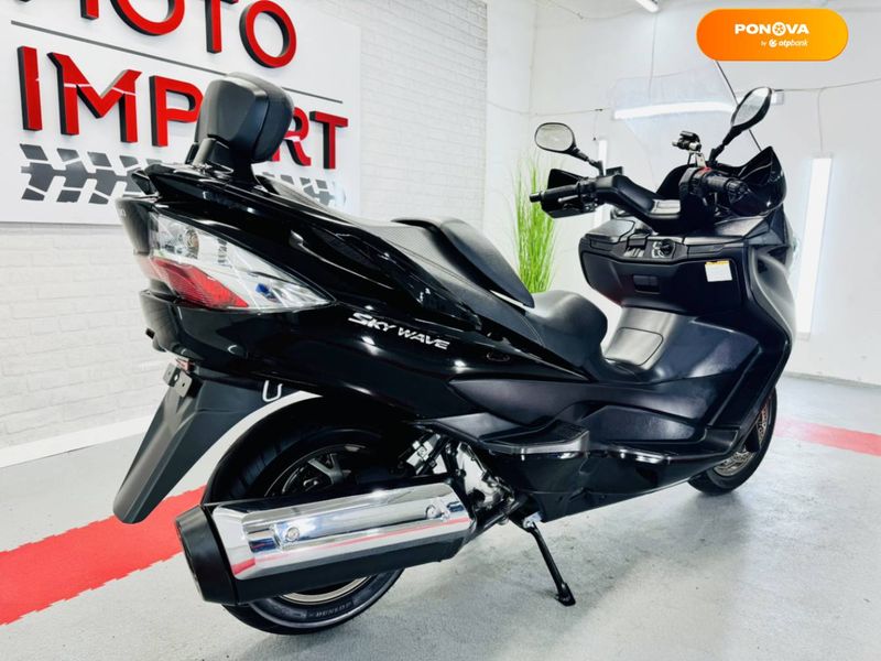 Suzuki Skywave 400, 2014, Бензин, 400 см³, 28 тыс. км, Макси-скутер, Чорный, Одесса moto-103130 фото