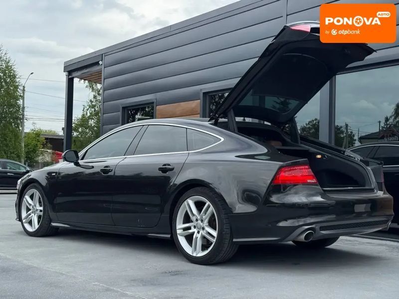 Audi A7 Sportback, 2014 р., Дизель, 224 тис. км, Ліфтбек, Чорний, Рівне AT-10417928 фото