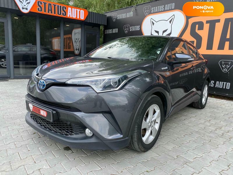 Toyota C-HR, 2019, Гібрид (HEV), 1.8 л., 128 тис. км, Позашляховик / Кросовер, Сірий, Хмельницький 99437 фото